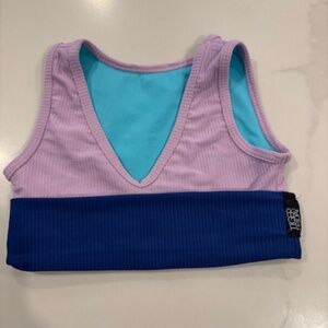 Tiger Friday Crop Top Sports Bra